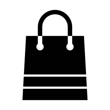 Kişisel ve Ticari Kullanım İçin Alışveriş Torbaları Vektör Kabartma Simgesi