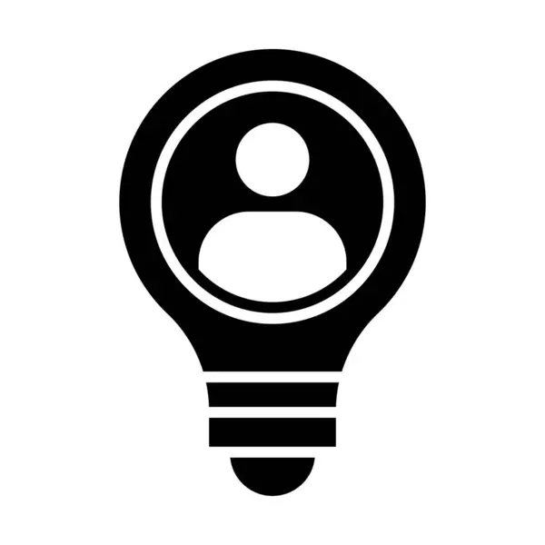 Unternehmer Vector Glyph Icon Für Den Persönlichen Und Kommerziellen Gebrauch — Stockvektor