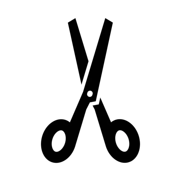 Икона Векторные Ножницы Личного Коммерческого Использования — стоковый вектор