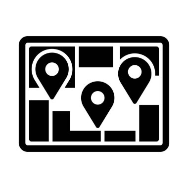 Kişisel ve Ticari Kullanım İçin Çoklu POI Vektör Simgesi