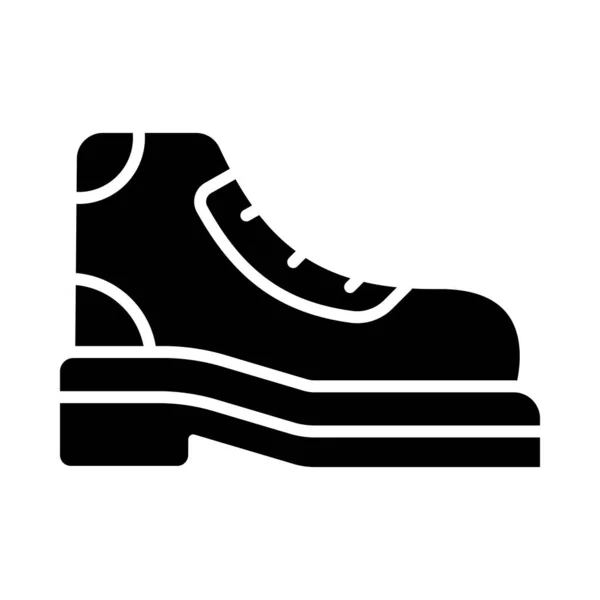 Μπότες Vector Glyph Εικονίδιο Για Προσωπική Και Εμπορική Χρήση — Διανυσματικό Αρχείο