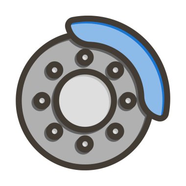 Kişisel ve ticari kullanım için Renk Simgesi Doldurulmuş Vektör Kalın Çizgisini Kırp