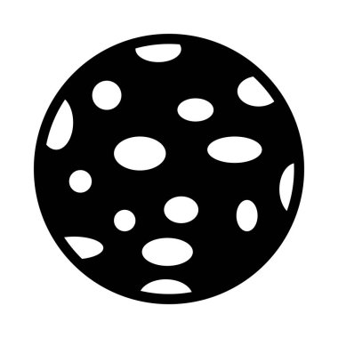 Kişisel ve ticari kullanım için Ay Vektörü Kabartma Simgesi