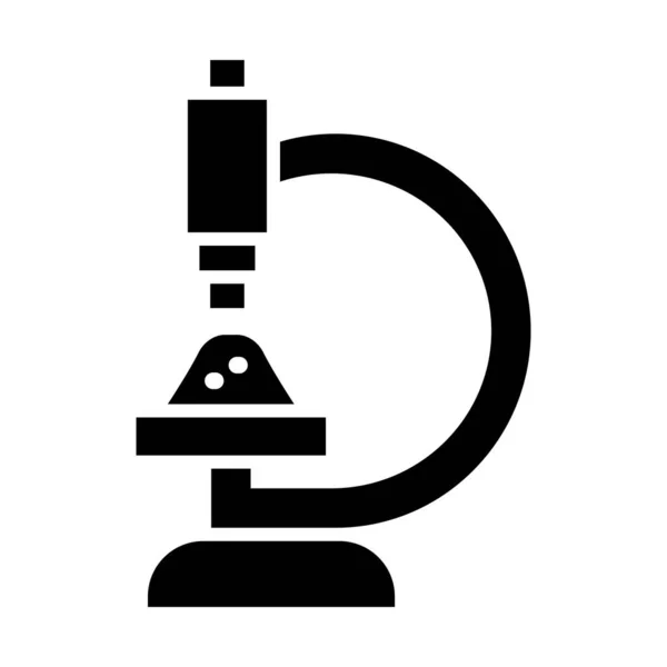 Sample Research Vector Glyph Icon Für Den Persönlichen Und Kommerziellen — Stockvektor