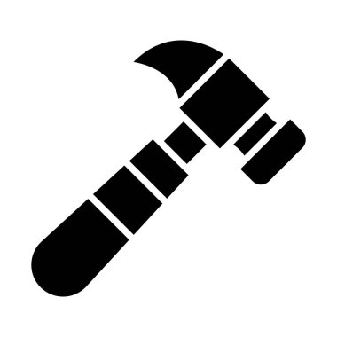 Kişisel ve ticari kullanım için Çekiç Vektörü Kabartma Simgesi