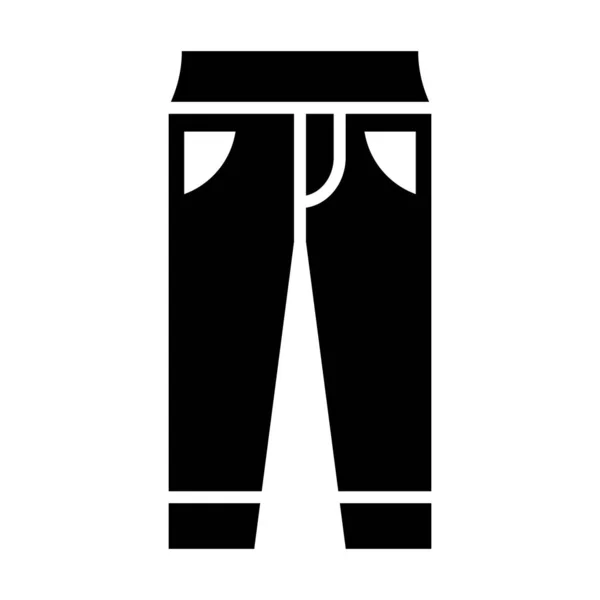 个人和商业用途的裤子矢量图标 — 图库矢量图片