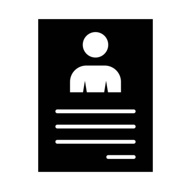 Kişisel ve Ticari Bizler için Vektör Kabartma Simgesi Profili