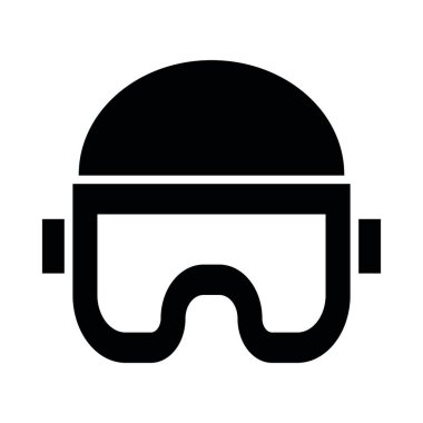 Kişisel ve ticari kullanım için Güvenlik Gözlüğü Vektör Sembolü