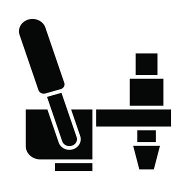 Kişisel ve ticari kullanım için klemp vektör kabartma simgesini aç / kapat