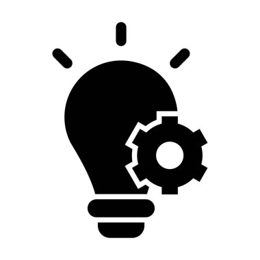 Kişisel ve Ticari Kullanım İçin Fikir Vektörü Kabartma Simgesi