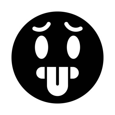 Kişisel ve ticari kullanım için Seksi Yüz Vektörü Kabartma Simgesi