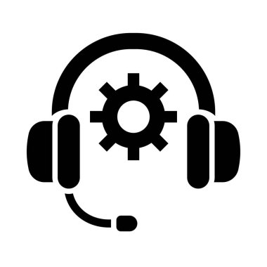 Kişisel ve Ticari Kullanım İçin Teknik Destek Vektörü Kabartma Simgesi