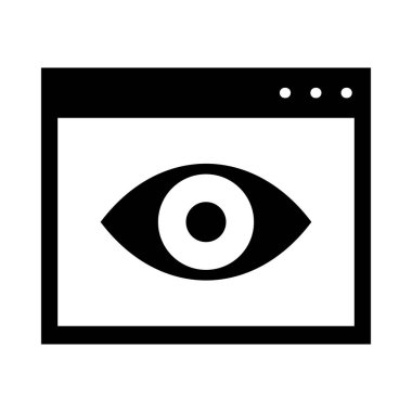 Kişisel ve ticari kullanım için Web Görünürlüğü Vektörü Kabartma Simgesi