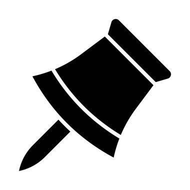 Kişisel ve ticari kullanım için Pin Vektörü Kabartma Simgesine bas