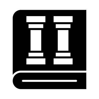 Kişisel ve ticari kullanım için Tarih Kitabı Vektörü Kabartma Simgesi