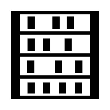 Kişisel ve ticari kullanım için raf Vektörü Kabartma Simgesi