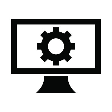 Kişisel ve ticari kullanım için Web Ayarlama Vektörü Kabartma Simgesi