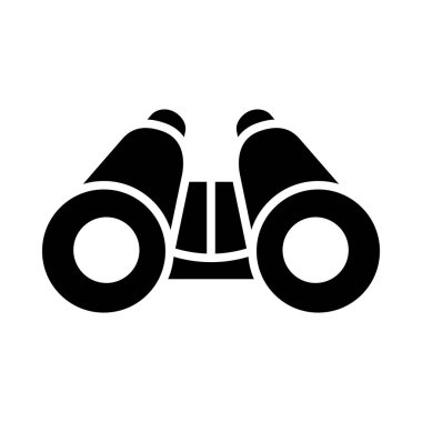 Kişisel ve Ticari Kullanım İçin Dürbün Vektör Simgesi Simgesi