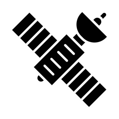 Kişisel ve Ticari Kullanım için Uydu Vektörü Kabartma Simgesi