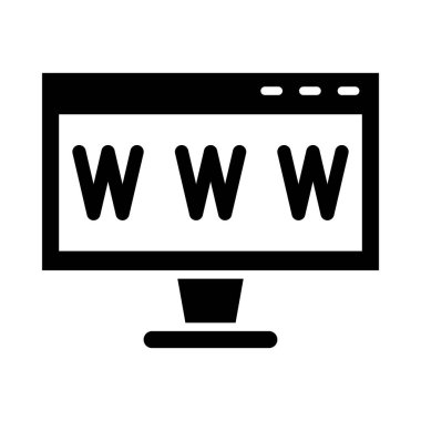 Kişisel ve Ticari Kullanım İçin Alan Vektörü Glyph Simgesi