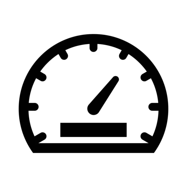 Tacho Vector Glyph Icon Für Den Persönlichen Und Kommerziellen Gebrauch — Stockvektor