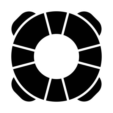 Kişisel ve ticari kullanım için Lifebuoy Vektör Kabartma Simgesi