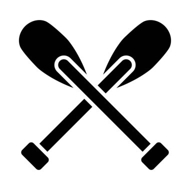 Kişisel ve Ticari Kullanım İçin Kürek Vektörü Sembolü