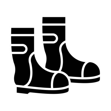 Su Botları Vektör Kabartma Simgesi Kişisel ve Ticari Kullanım İçin