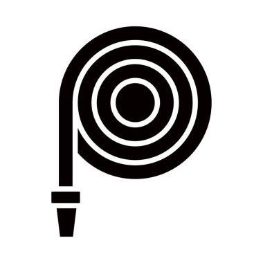 Kişisel ve ticari kullanım için Hortum Vektörü Kabartma Simgesini ateşle