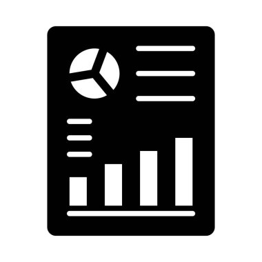 Kişisel ve ticari kullanım için Vektör Kabartma Simgesi Raporu