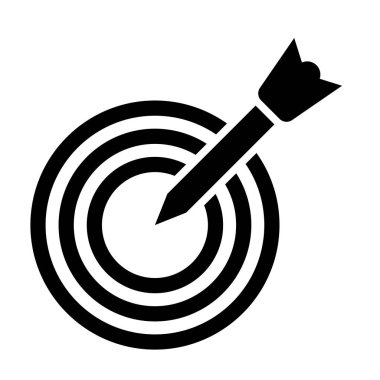 Kişisel ve ticari kullanım için Niche Piyasa Menkul Kıymetler Borsası Vektörü Glyph Simgesi