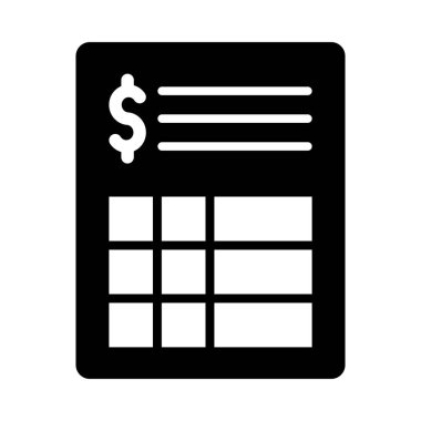 Kişisel ve Ticari Kullanım İçin İfade Vektörü Glyph Simgesi