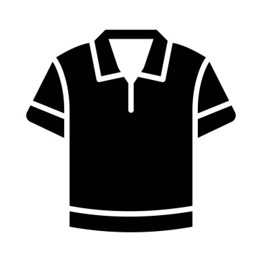 Kişisel ve ticari kullanım için gömlek vektörü kabartma simgesi