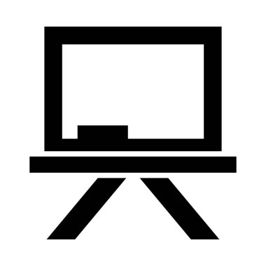 Kişisel ve ticari kullanım için Kara Tahta Vektör Kabartma Simgesi