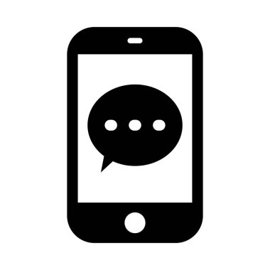 Kişisel ve Ticari Kullanım için İleti Vektörü Kabartma Simgesi