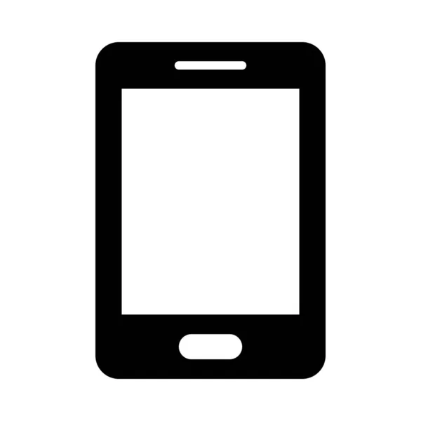 Mobiele Vectorglyph Icoon Voor Persoonlijk Commercieel Gebruik — Stockvector