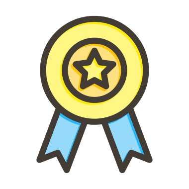 Kişisel ve ticari kullanım için Renk Simgesi Doldurulmuş Kalite Vektörü Kalın Çizgisi