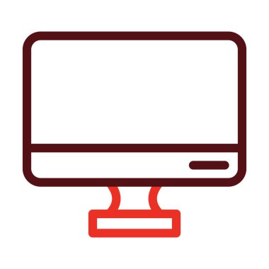 Kişisel ve ticari kullanım için Kalın Çizgi İki Renk Simgelerini İzle