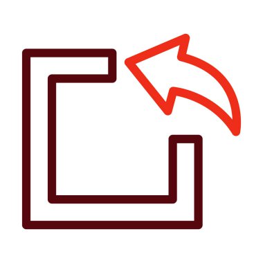 Kişisel ve ticari kullanım için Vektör Kalın Çizgi İki Renk Simgelerini İçeriye Aktar