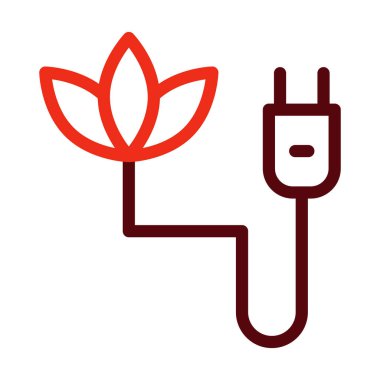 Kişisel ve Ticari Kullanım İçin Yankı Tıkacı Kalın Çizgisi İki Renk Simgesi