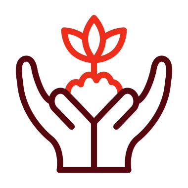 Santral Vektör Kalın Çizgisi İki Renk Simgelerini Kişisel ve Ticari Kullanım İçin Kaydet