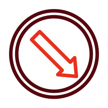 Kişisel ve ticari kullanım için Sol Vektör Kalın Çizgisi İki Renk Simgelerini Koru