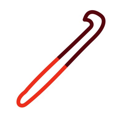 Tığ işi Vektör Kalın Çizgisi Kişisel ve Ticari Kullanım İçin İki Renk Simgesi