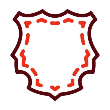 Kişisel ve ticari kullanım için Deri Vektör Kalın Çizgi İki Renk Simgesi