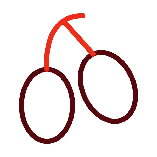 Olive Vector Thick Line Zweifarbige Symbole Für Den Persönlichen Und — Stockvektor