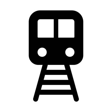 Kişisel ve ticari kullanım için Tren Vektörü Kabartma Simgesi