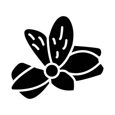 Kişisel ve Ticari Kullanım İçin Alstroemeria Vektör Kabartma Simgesi