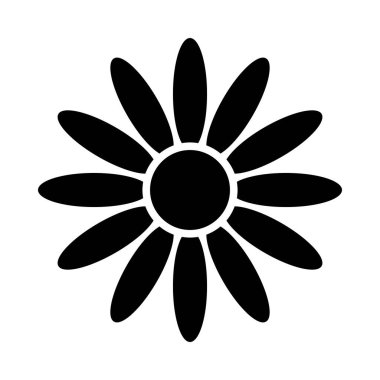 Kişisel ve Ticari Kullanım İçin Daisy Vektör Kabartma Simgesi