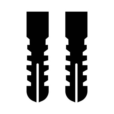 Kişisel ve Ticari Kullanım İçin Duvar Tıkacı Vektörü Kabartma Simgesi