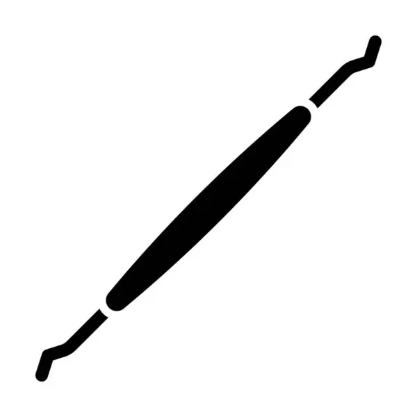 Bagger Vector Glyph Icon Für Den Persönlichen Und Kommerziellen Gebrauch — Stockvektor